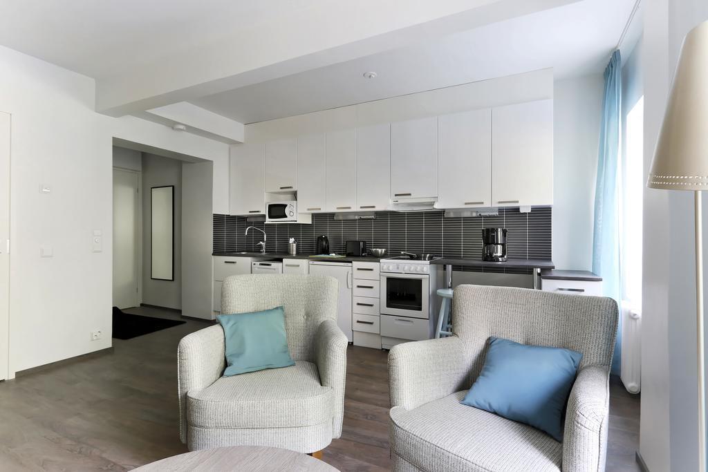 Forenom Serviced Apartments Helsinki Lapinlahdenkatu Rum bild